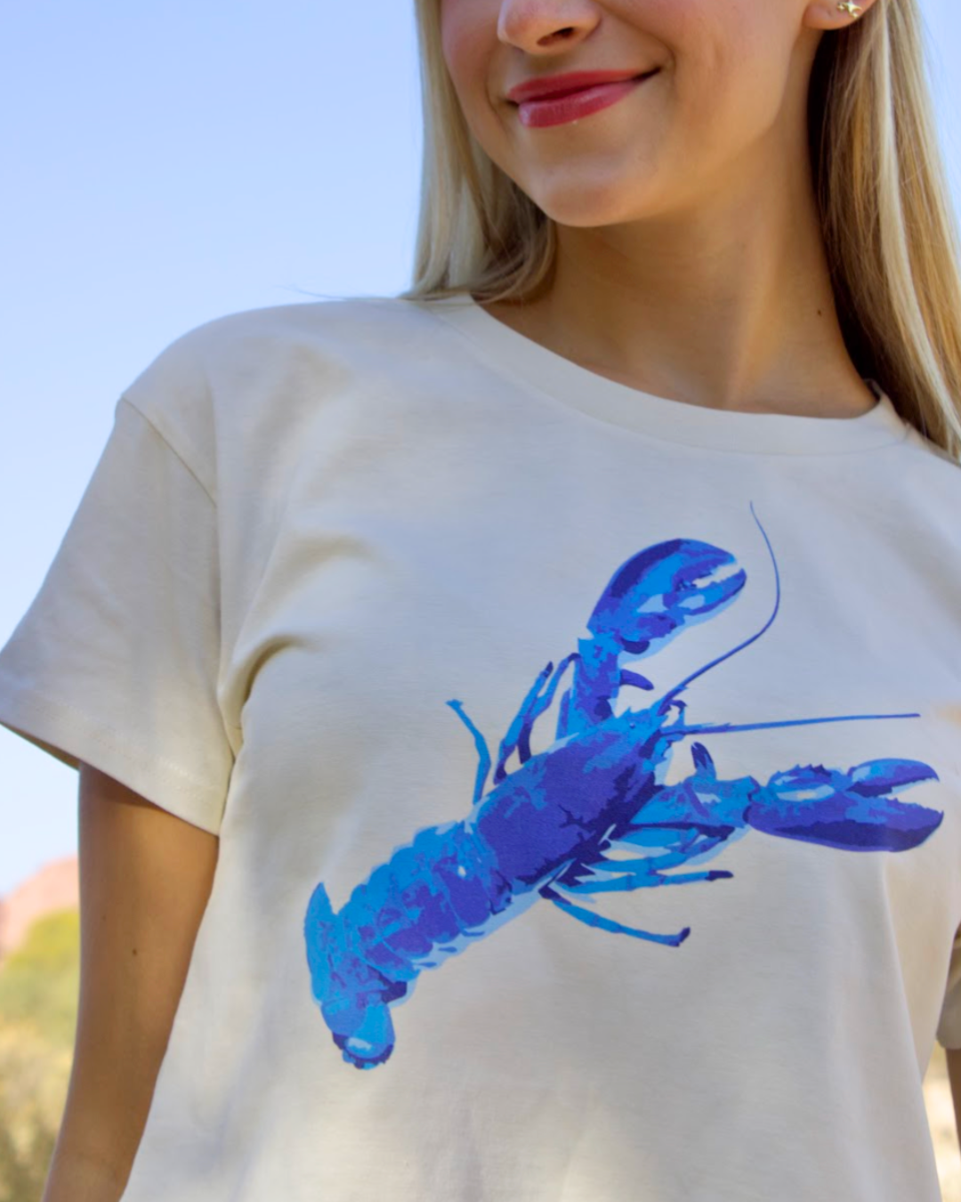 Lobster Baby Tee - Off-White