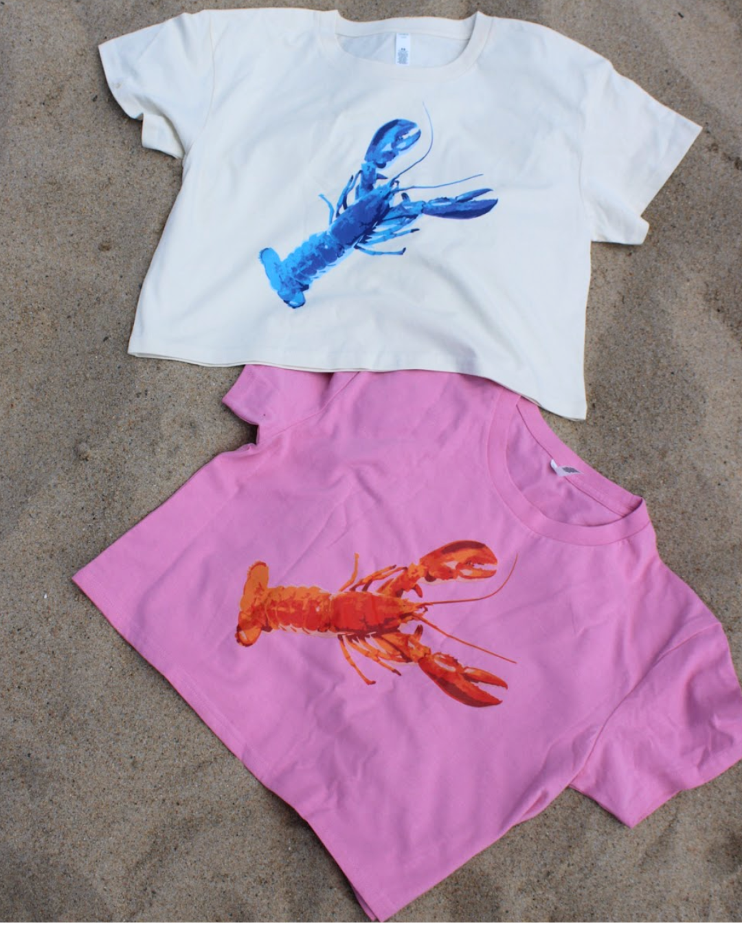 Lobster Baby Tee - Pink