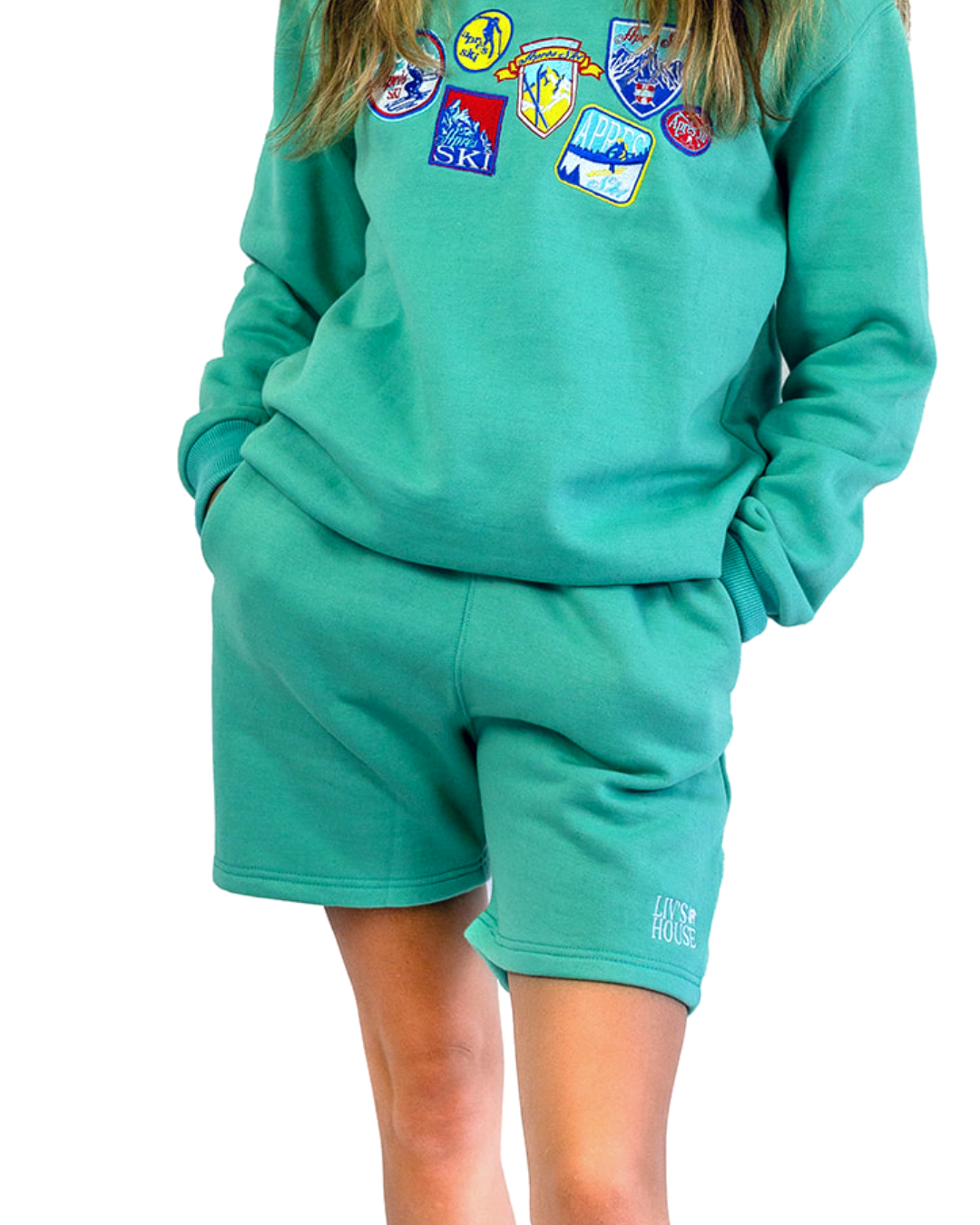 Logo Sweatshorts - Bright Blue