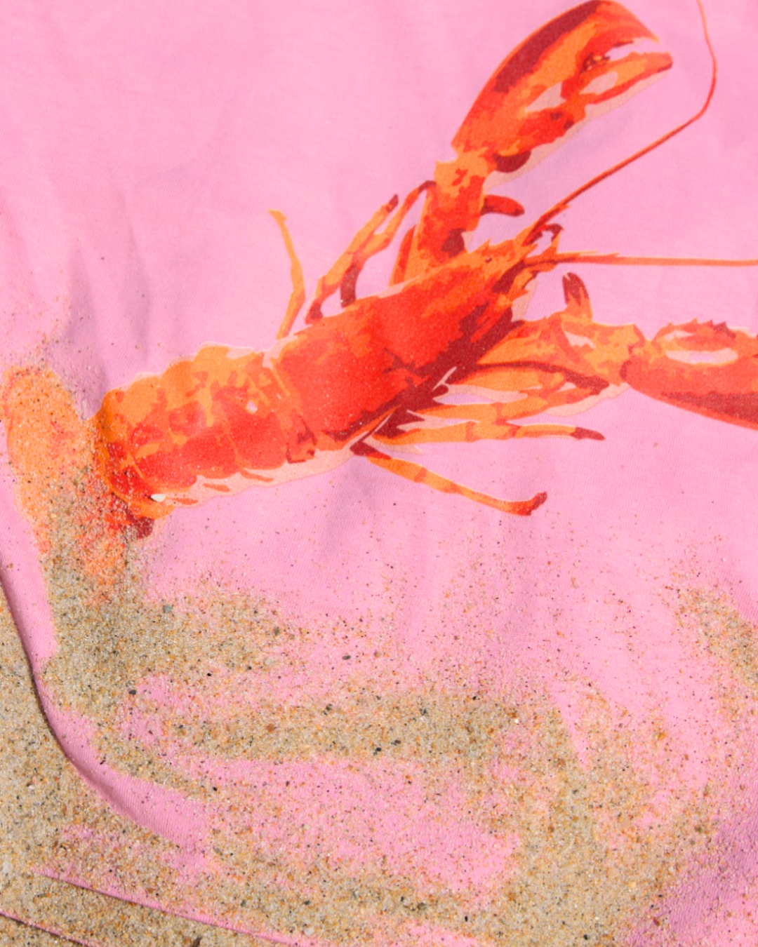 Lobster Baby Tee - Pink