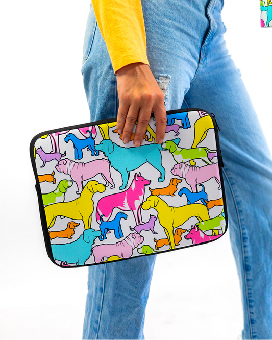 Puppy Parade Laptop Sleeve