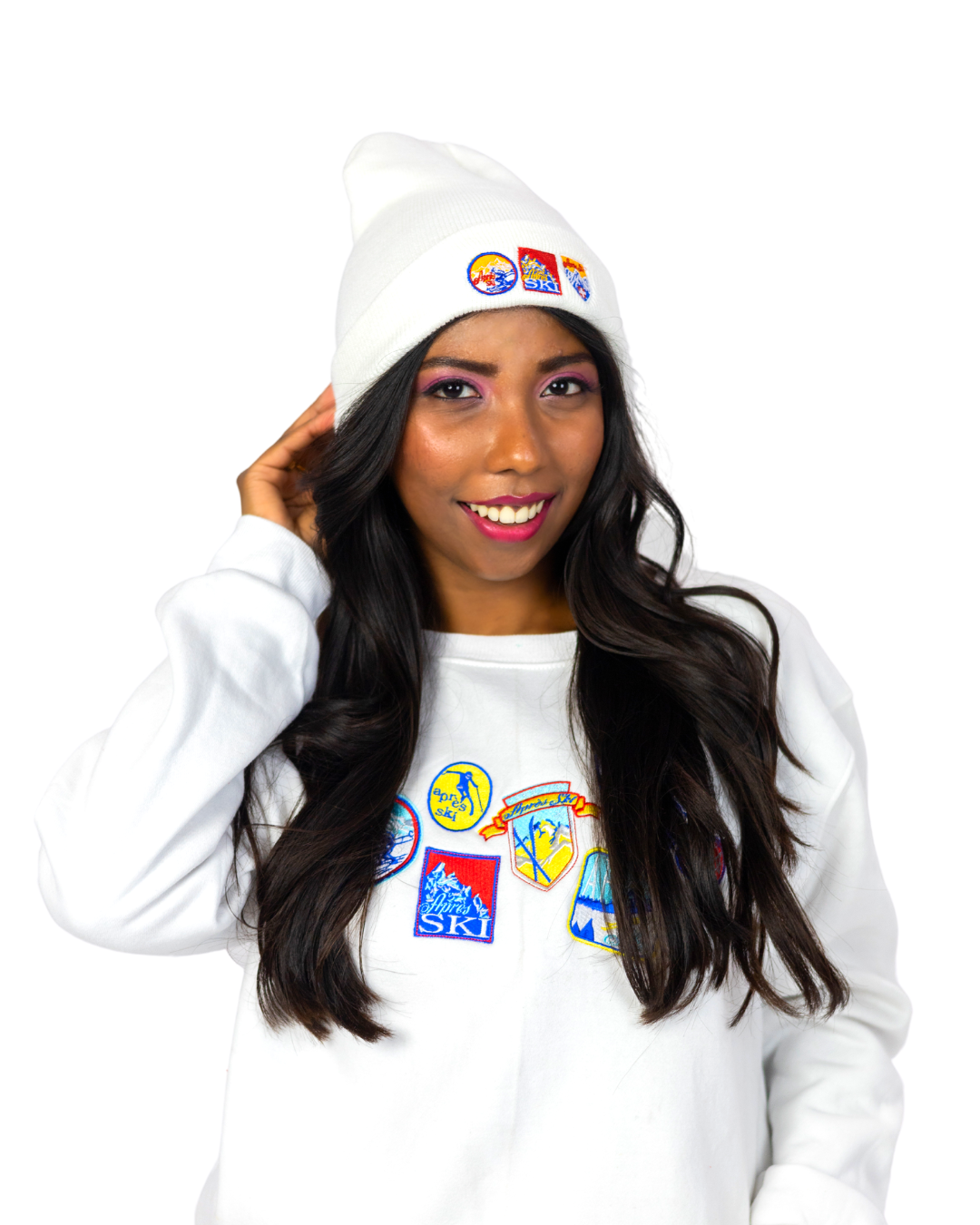 Après Ski Crewneck - White