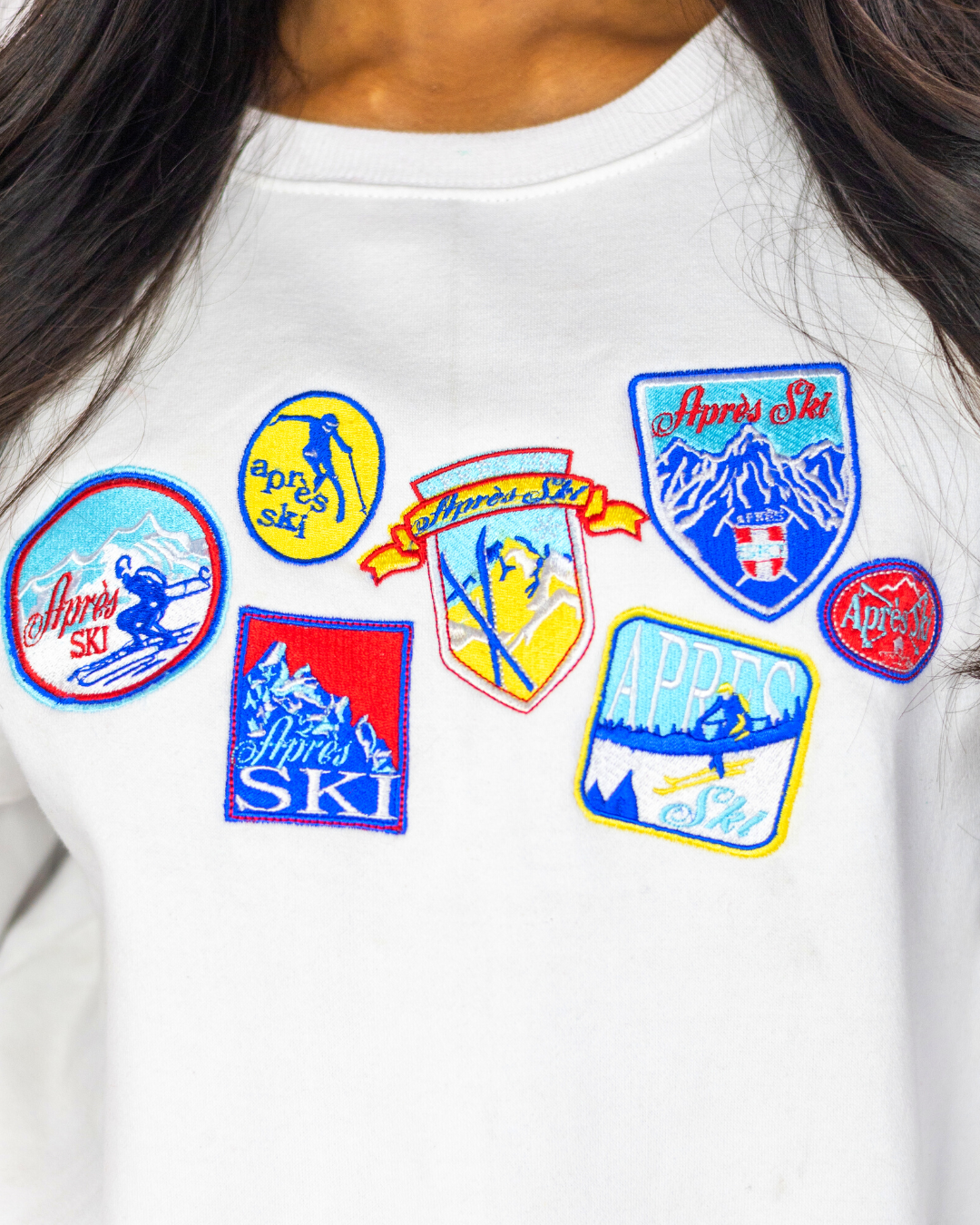 Après Ski Crewneck - White
