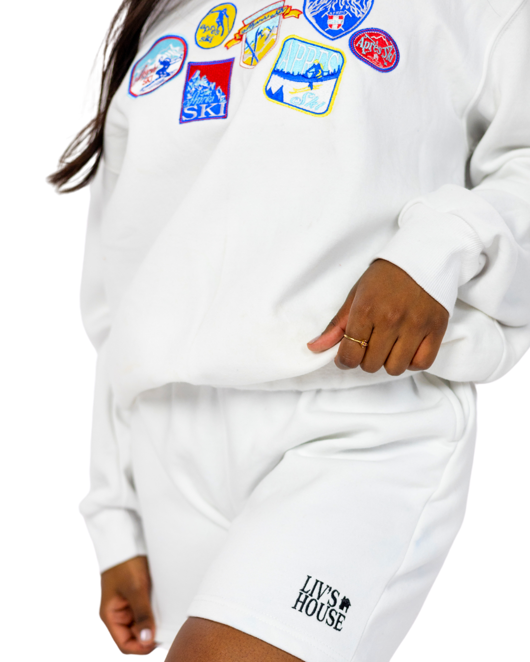 Après Ski Crewneck - White