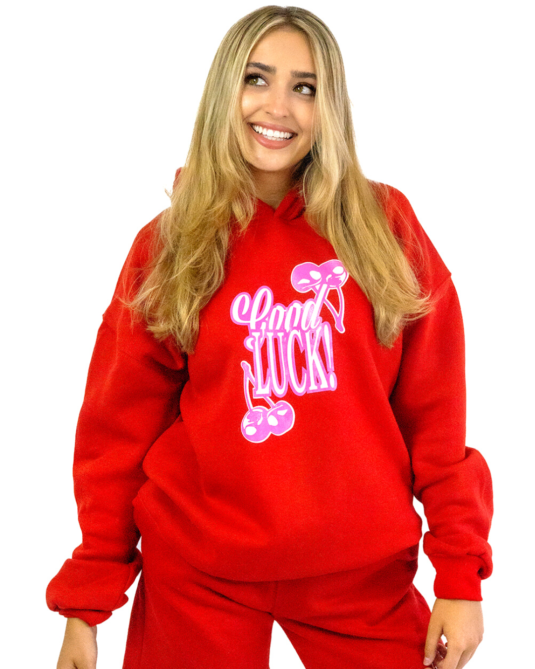 Good Luck Hoodie - Red