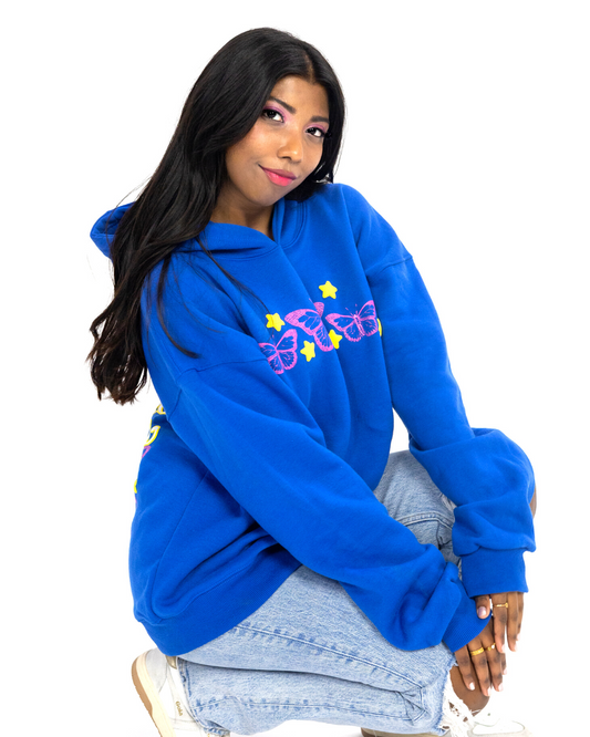 Growth is Change Hoodie - Royal Blue