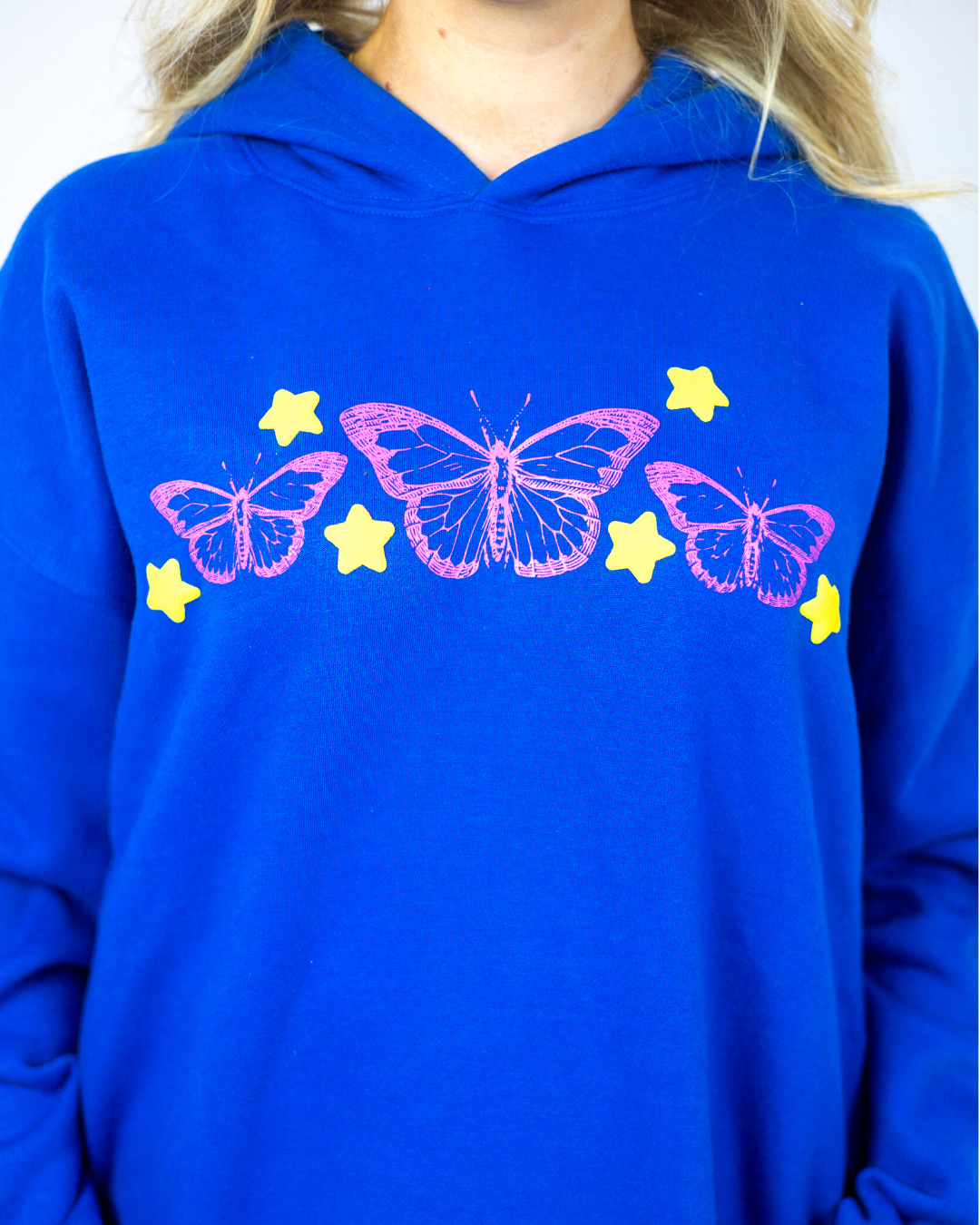 Growth is Change Hoodie - Royal Blue
