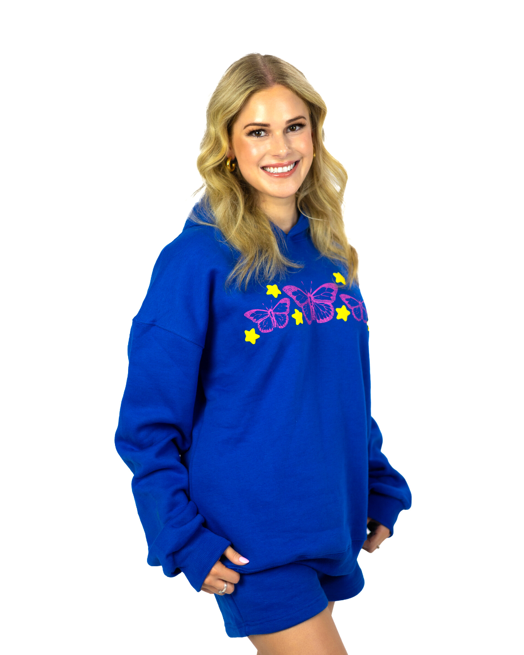 Growth is Change Hoodie - Royal Blue