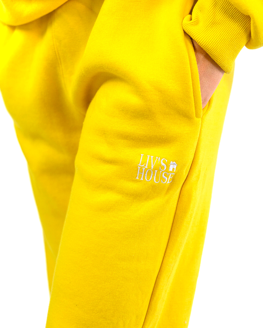 Logo Sweatpants - Yellow