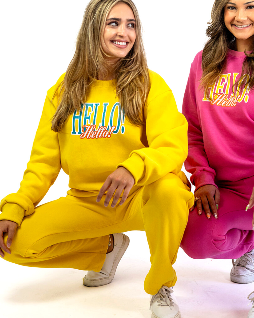 Logo Sweatpants - Yellow