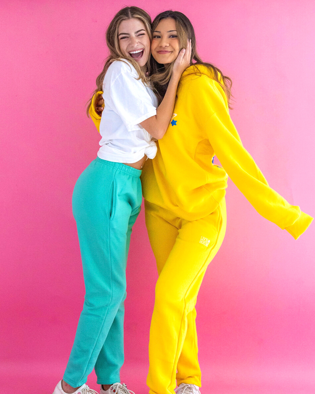 Logo Sweatpants - Yellow