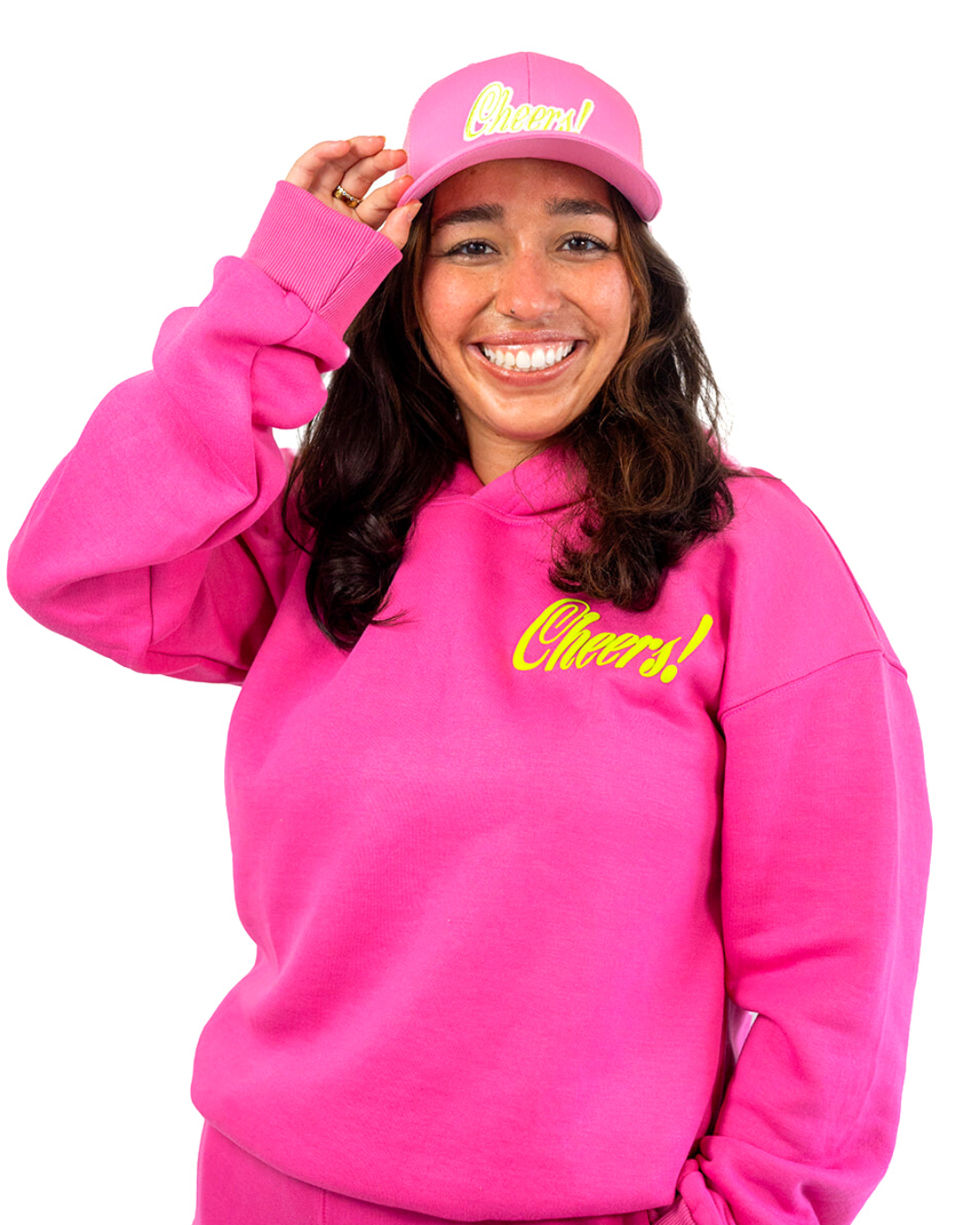 Cheers! Hoodie - Pink