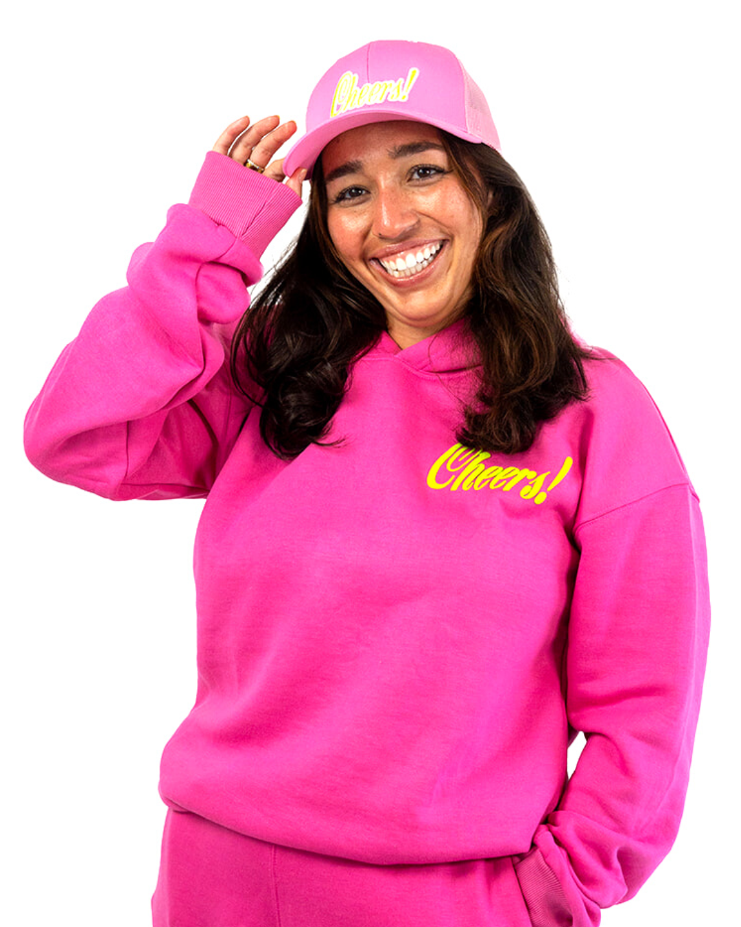 Cheers! Hoodie - Pink