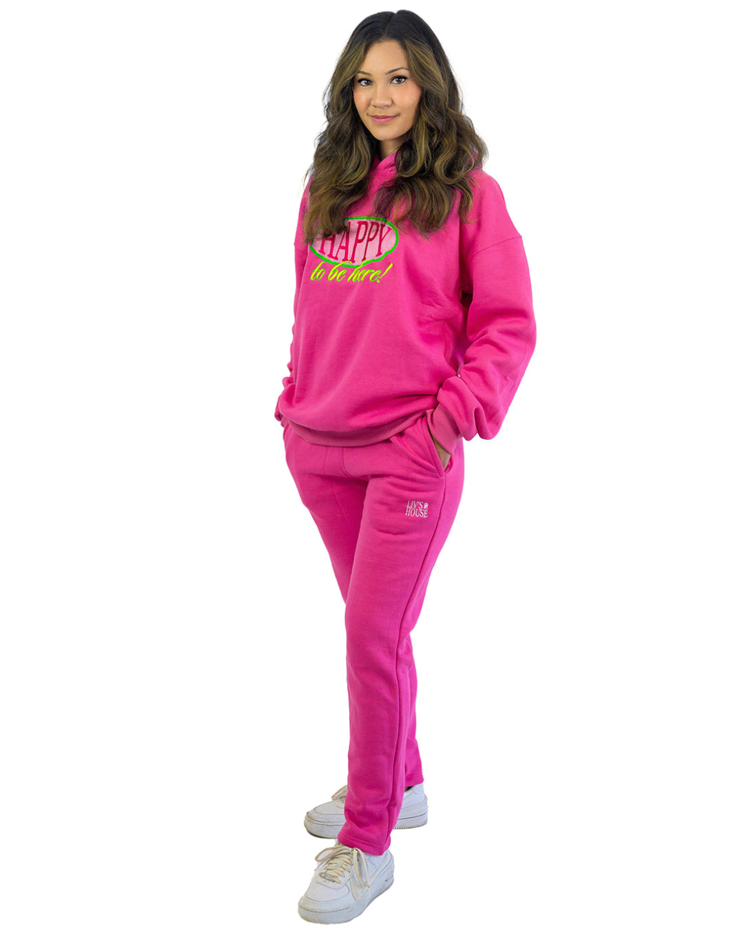 Logo Sweatpants - Pink
