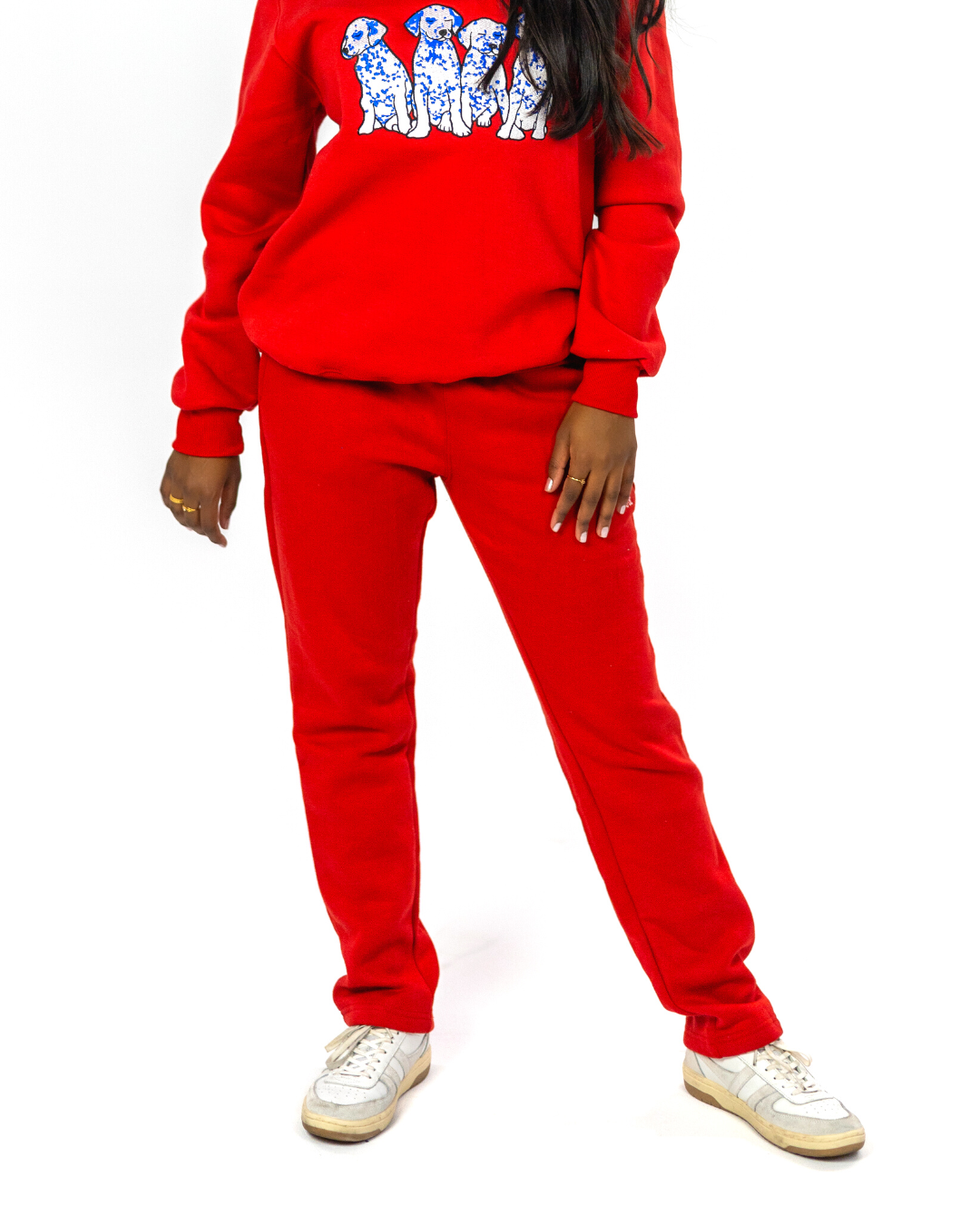 Logo Sweatpants - Red