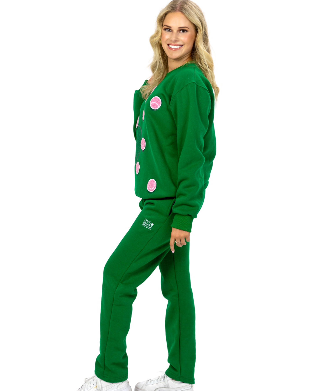 Logo Sweatpants - Green