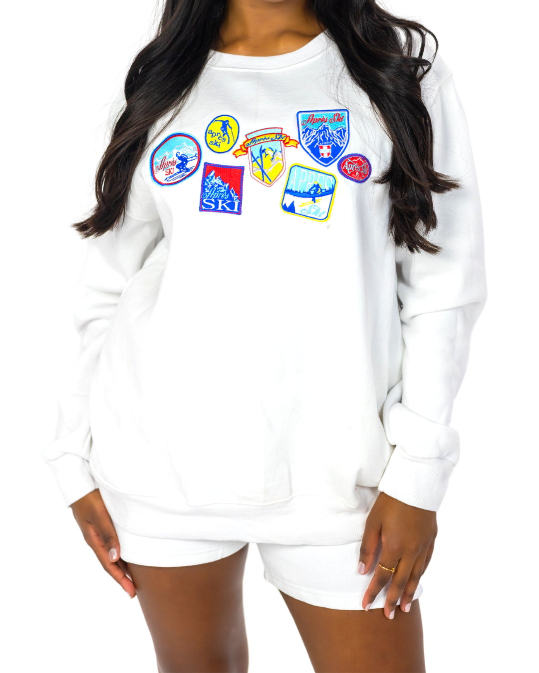 Logo Sweatshorts - White