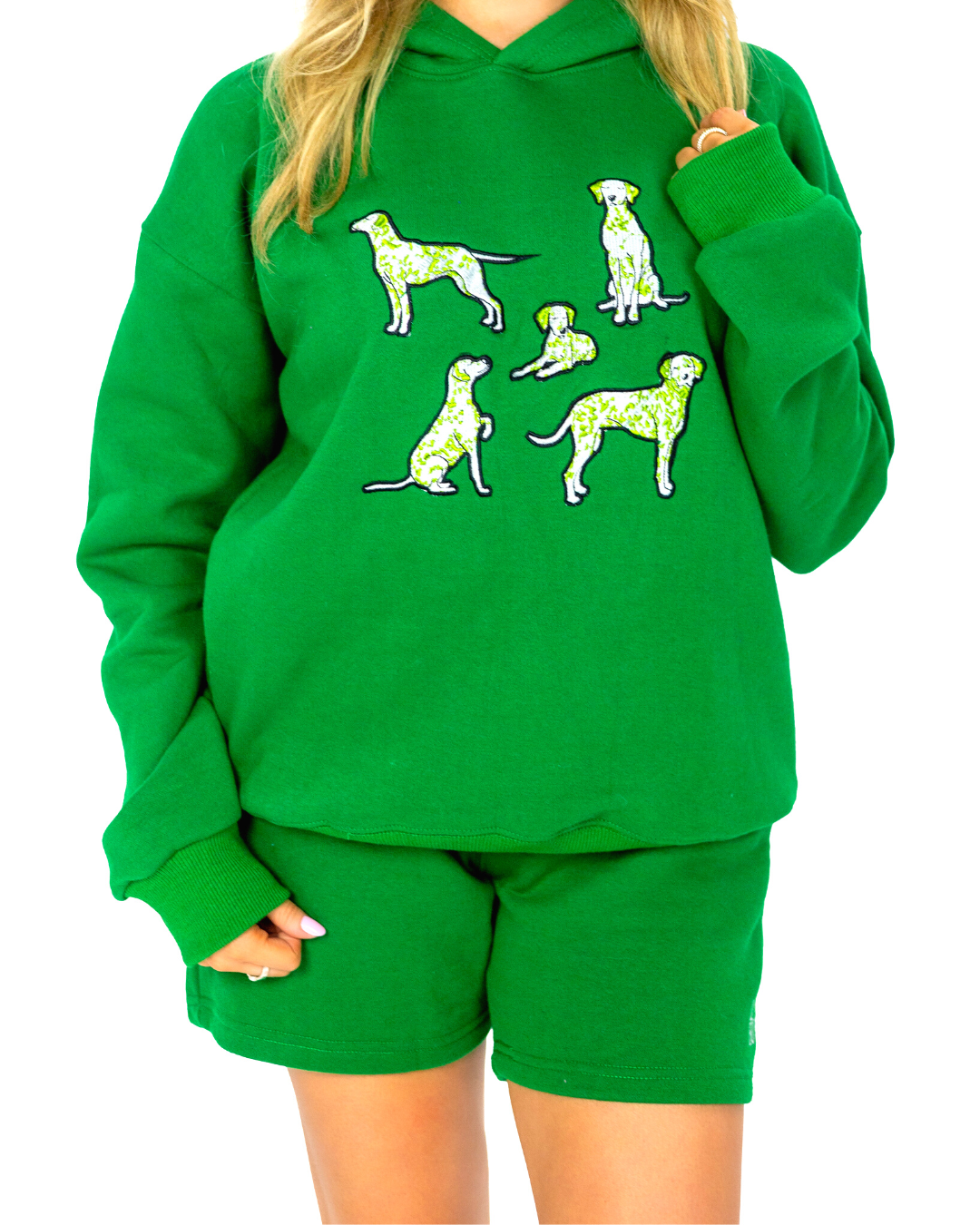 Logo Sweatshorts - Green