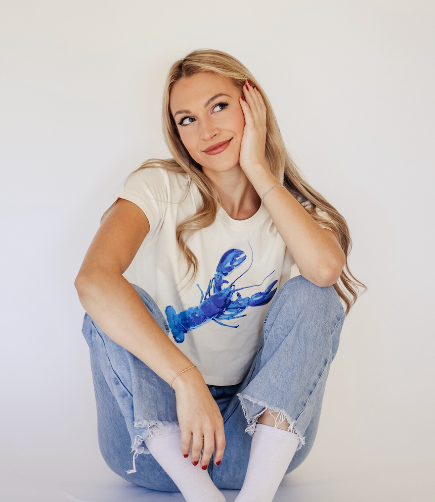 Lobster Baby Tee - Off-White