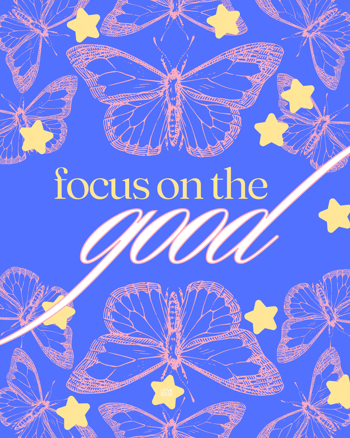 Butterfly Focus Print