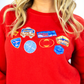 Airplane Mode Crewneck - Red