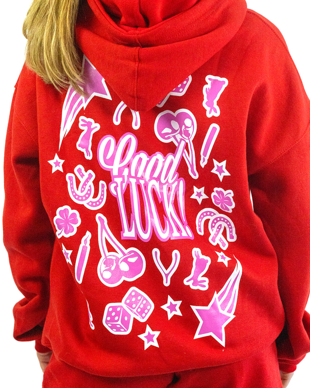 Good Luck Hoodie - Red