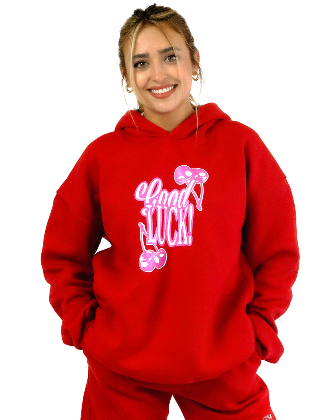 Good Luck Hoodie - Red