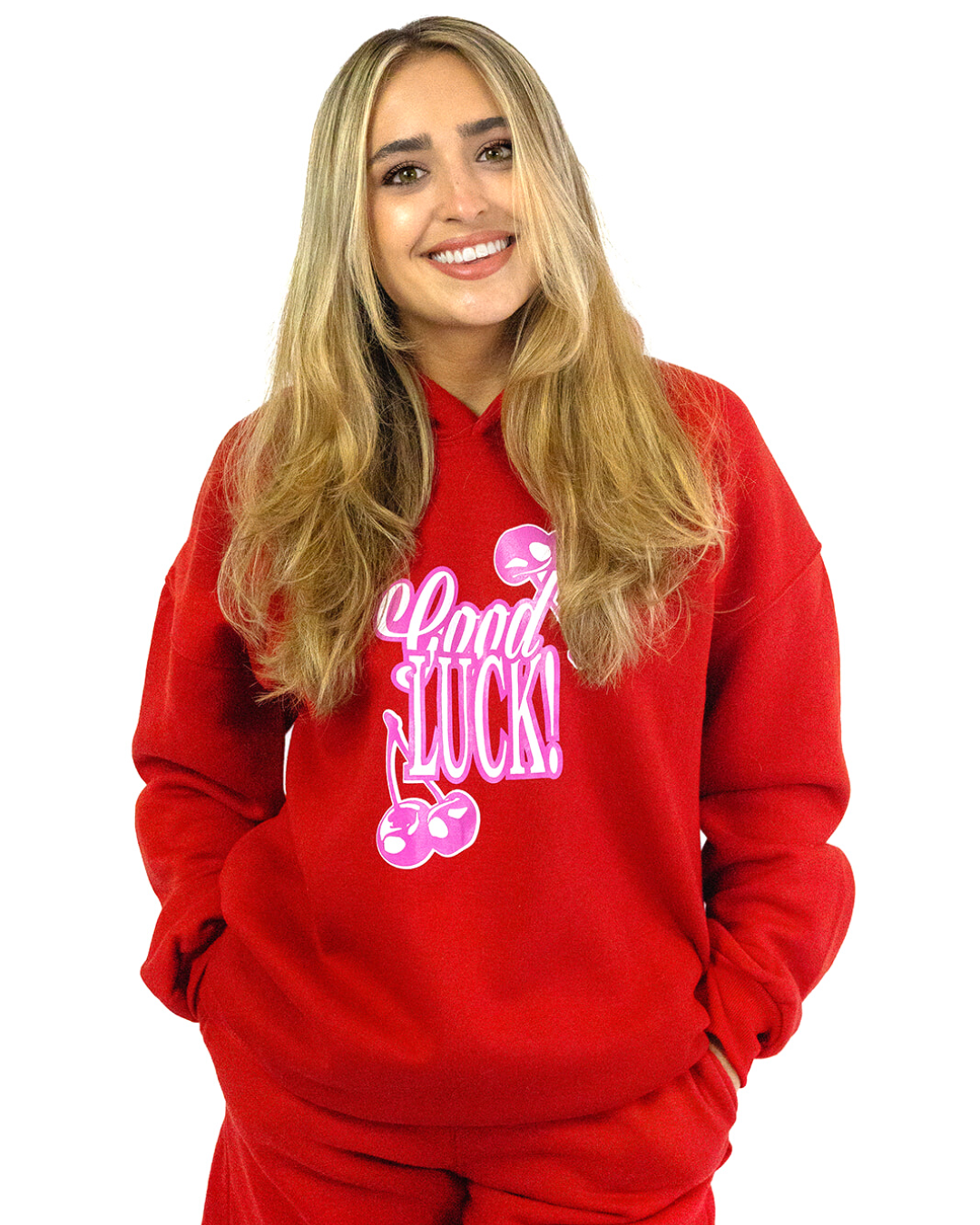Good Luck Hoodie - Red