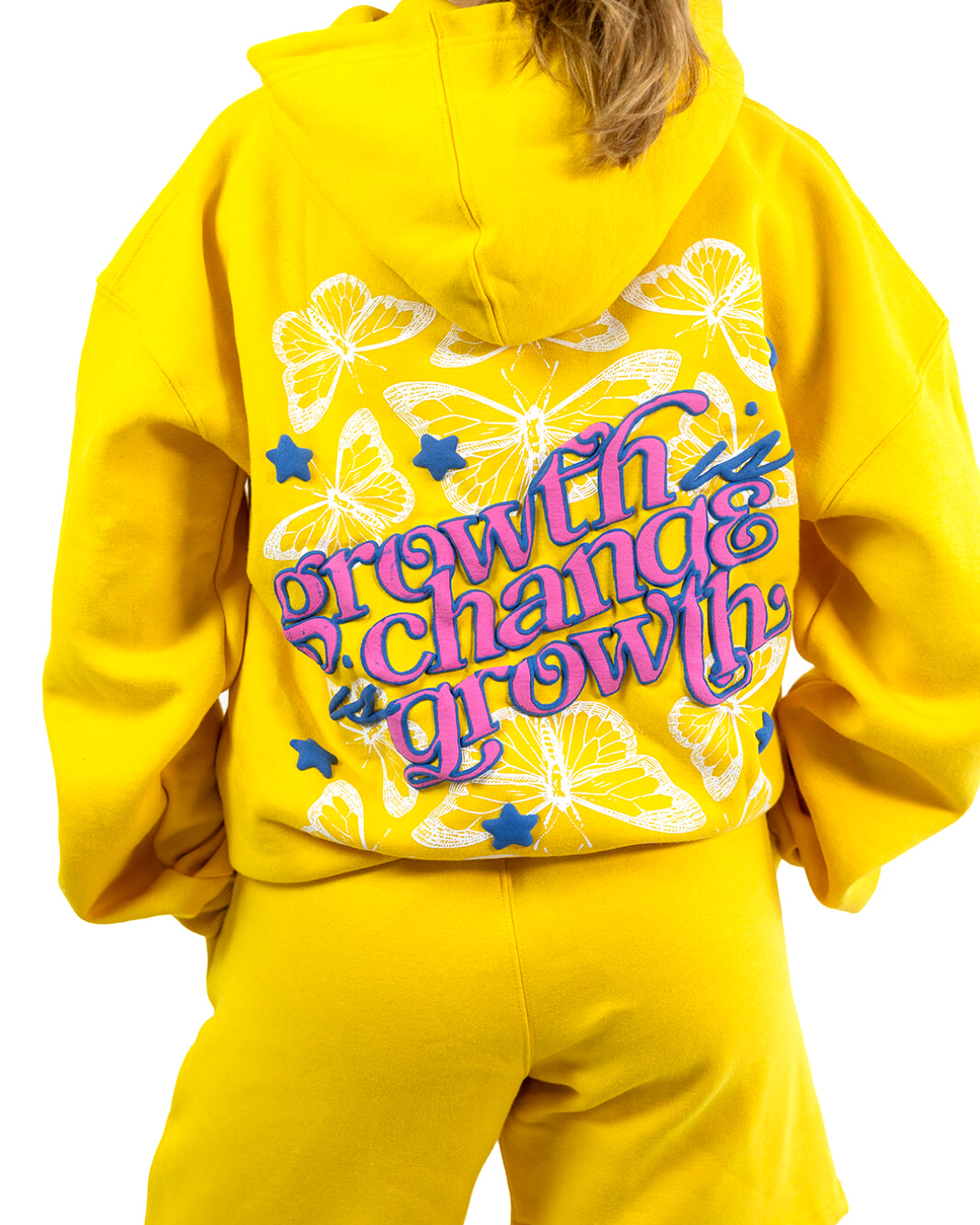 Growth is Change Hoodie in Yellow ☆ Liv's House