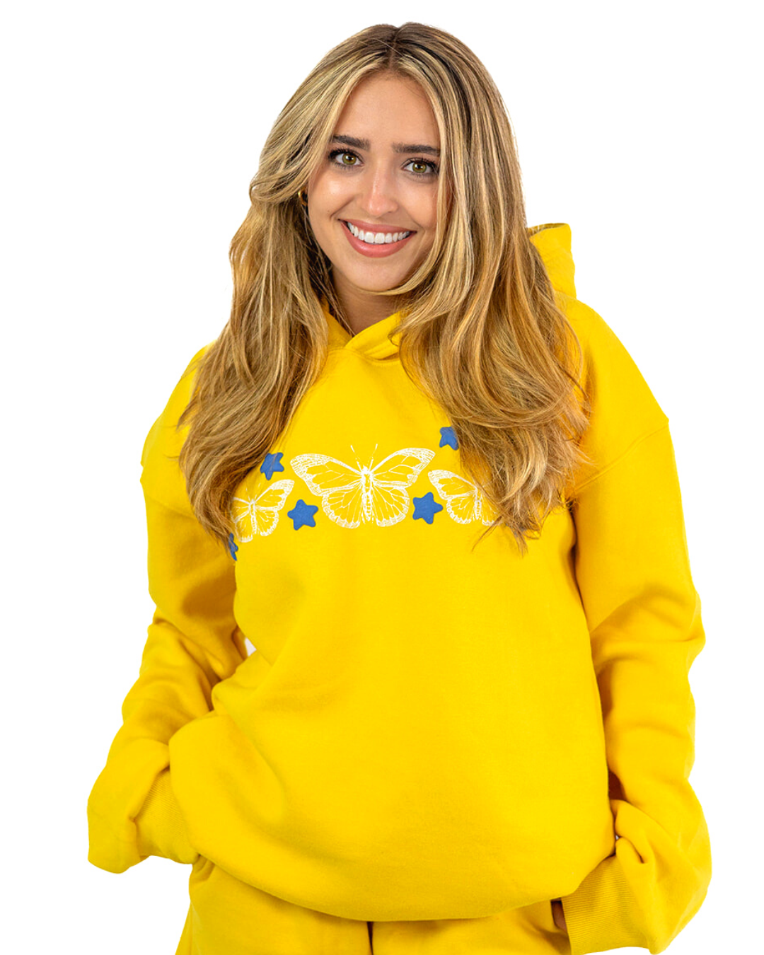 Growth is Change Hoodie - Yellow