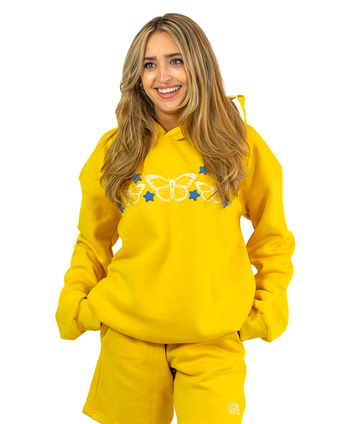 Growth is Change Hoodie - Yellow