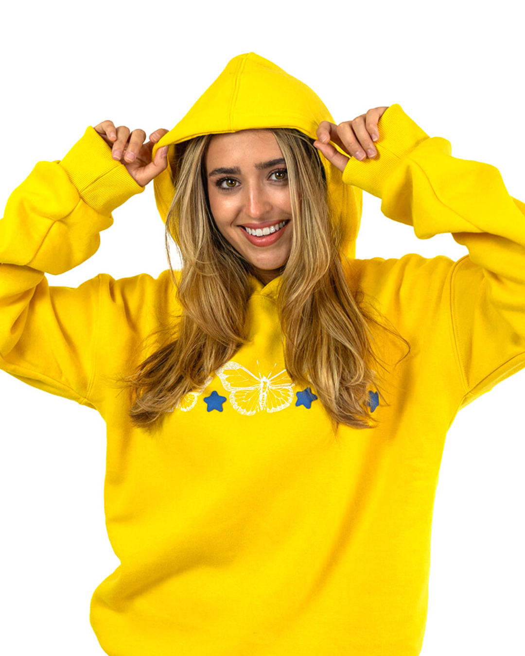 Growth is Change Hoodie - Yellow