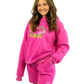 Happy to Be Here Hoodie - Pink