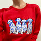 Puppy Love Crewneck - Red