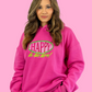 Happy to Be Here Hoodie - Pink