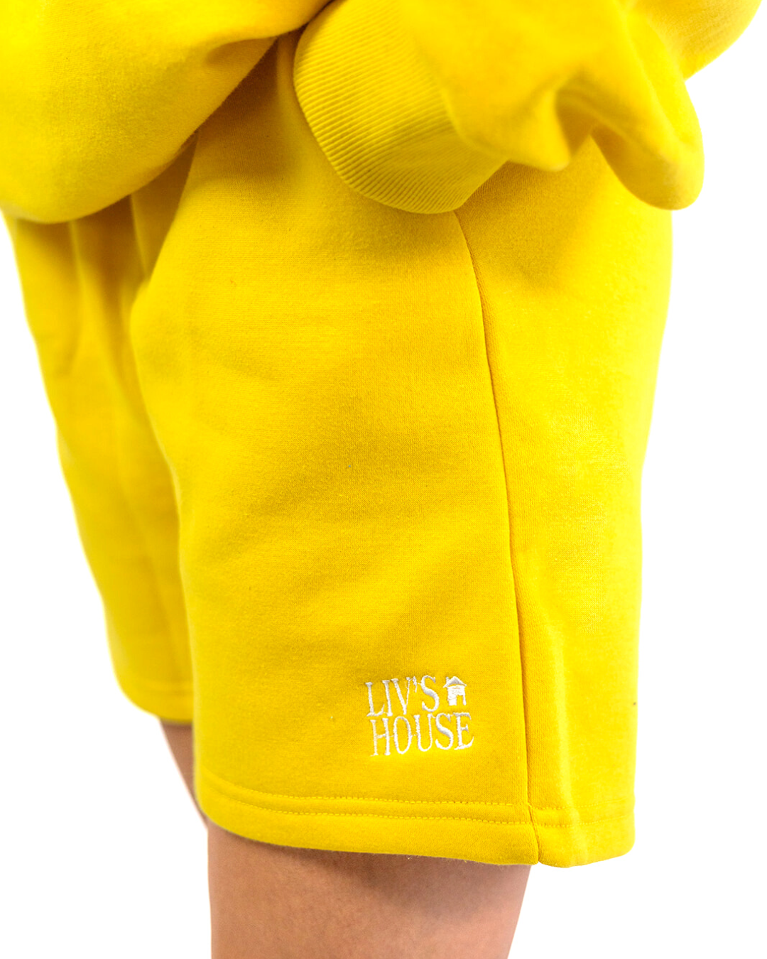 Logo Sweatshorts - Yellow