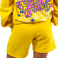 Logo Sweatshorts - Yellow