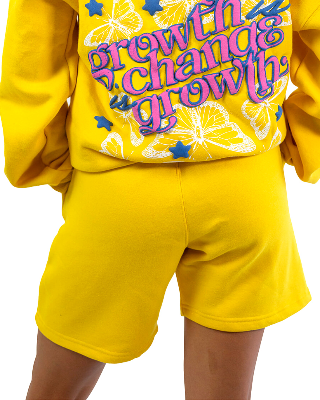 Logo Sweatshorts - Yellow