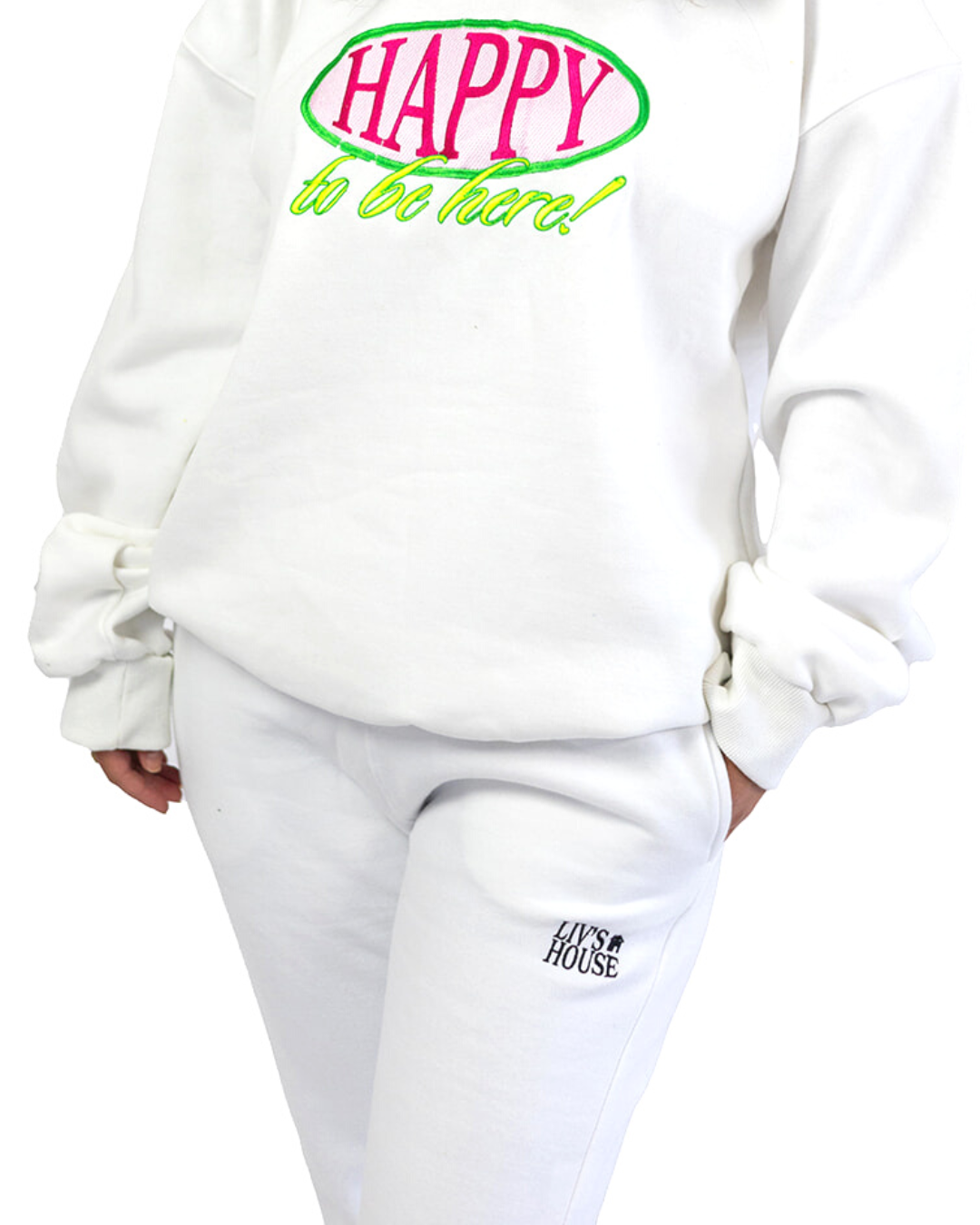 Logo Sweatpants - White