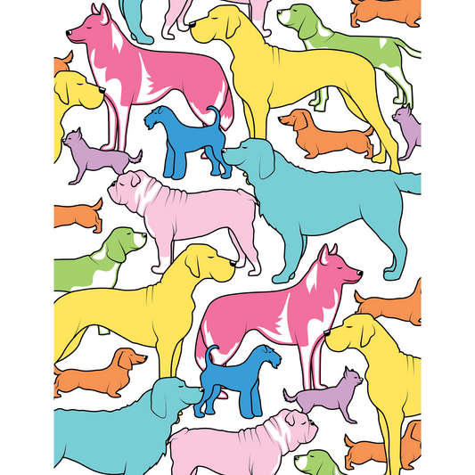 Puppy Parade Print