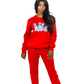 Puppy Love Crewneck - Red