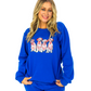 Puppy Love Crewneck - Royal Blue