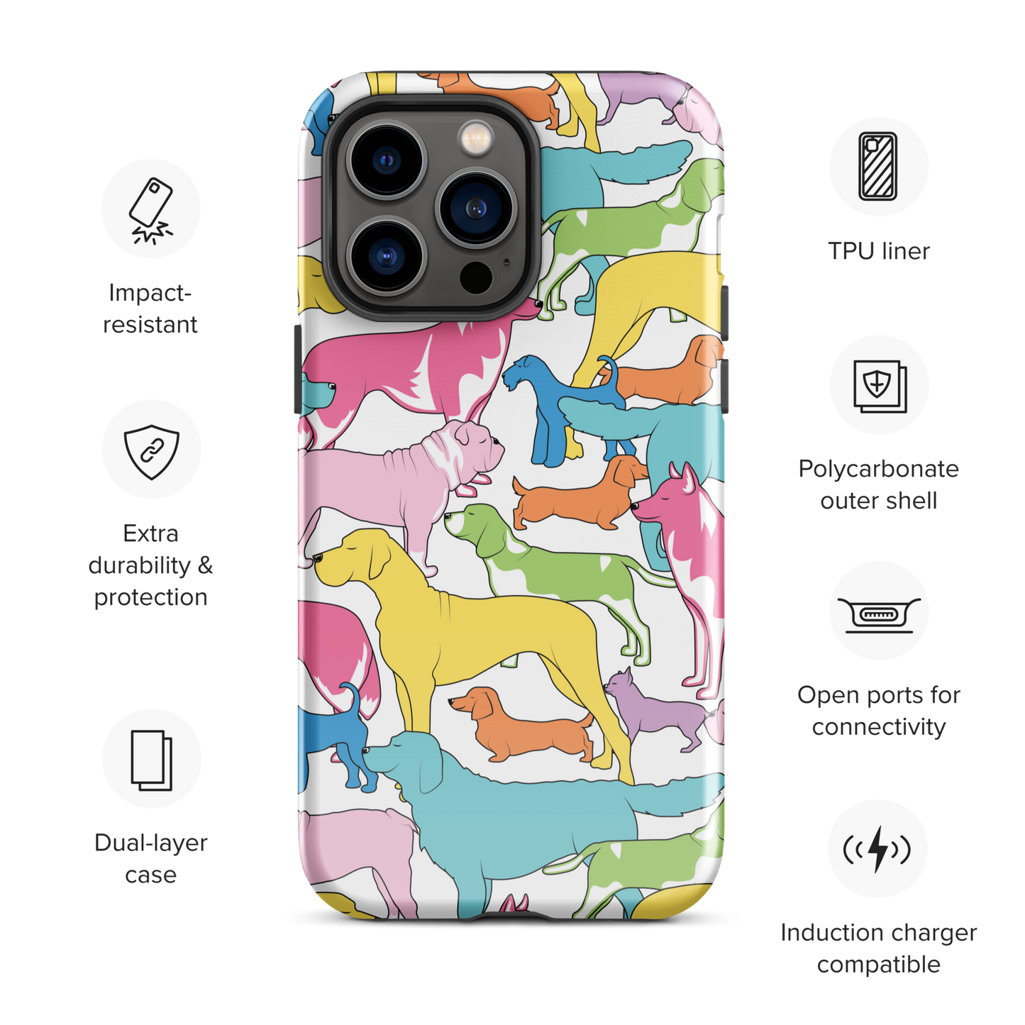 Puppy Parade Phone Case